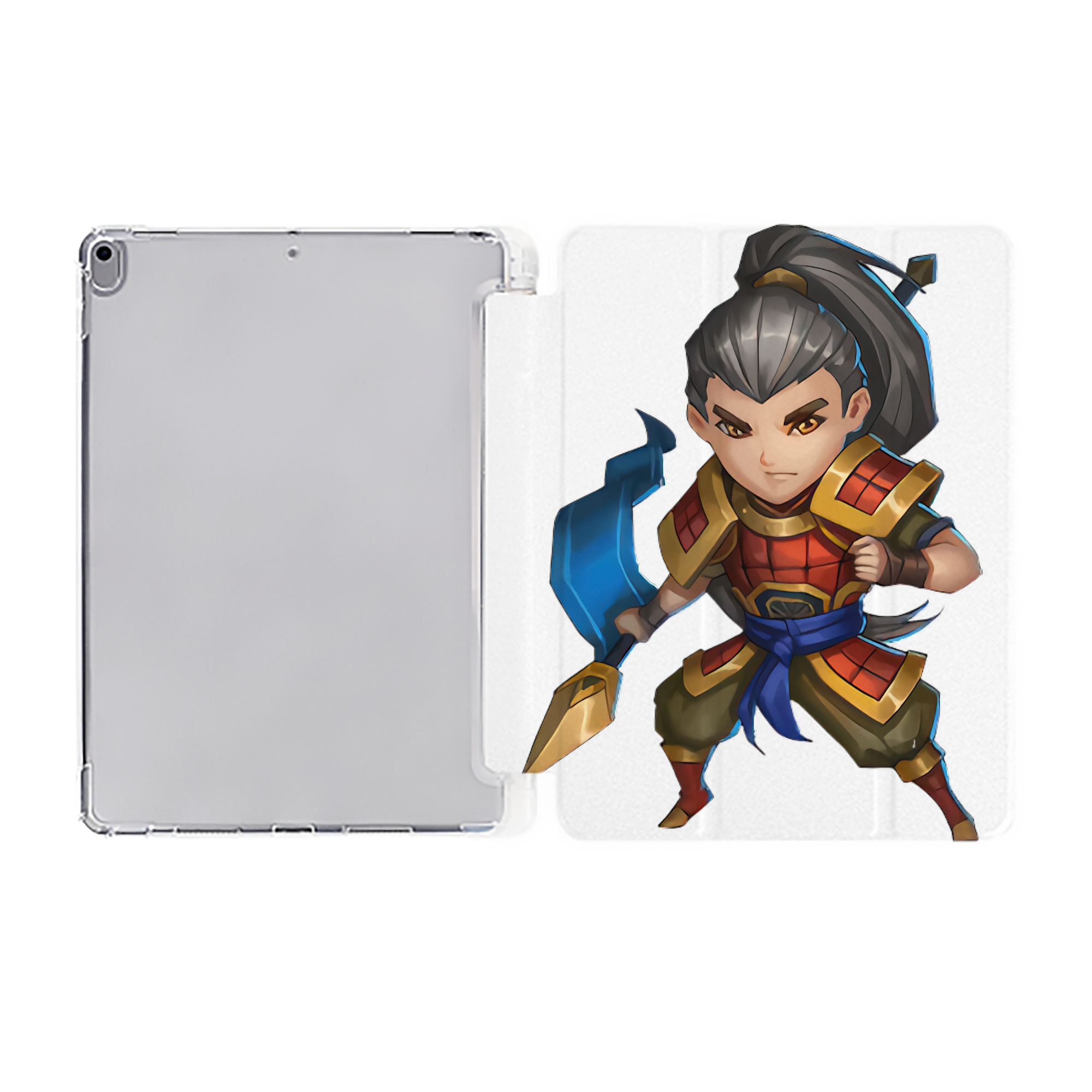 （画像用） リーグ・オブ・レジェンド League of Legends LOL IPad ケース ペン収納付き 三つ折りスタンド PUレザー×シリコン 対応機種9.5/10.5/10.9インチ